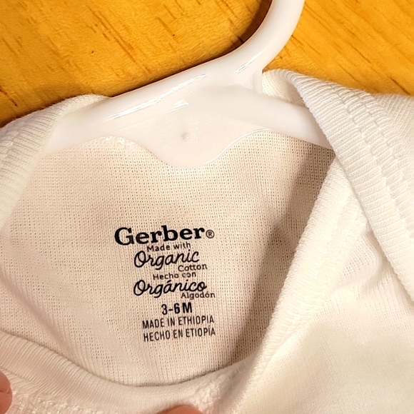 3-6 mo girls Gerber onesie "I was the twinkle in my Dad's eye" - Picture 3 of 4